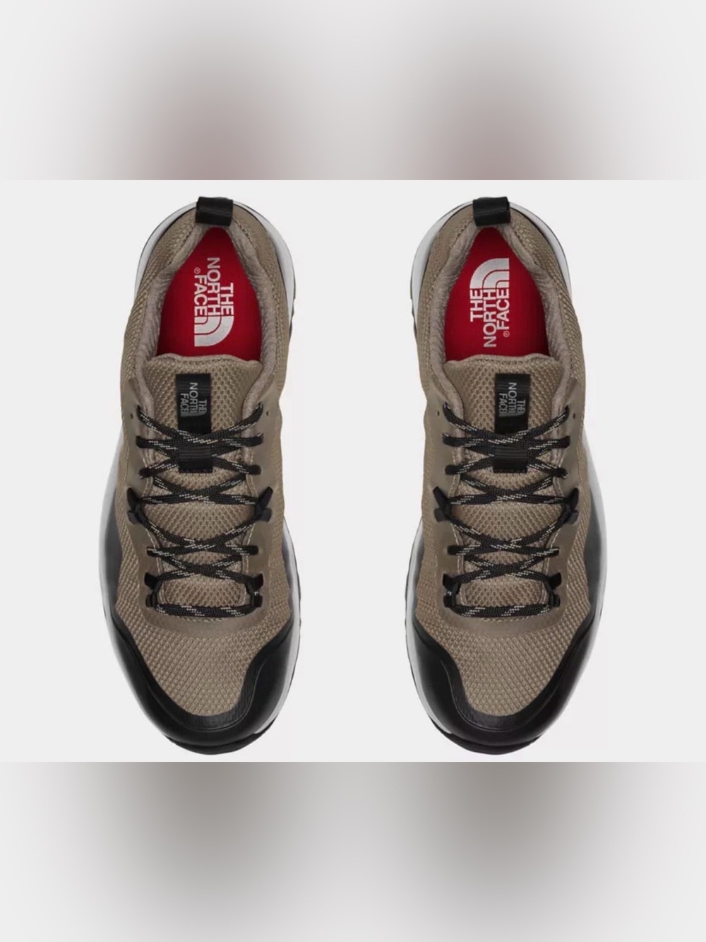 The North Face Men’s Tan and Black Trail Runners